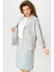 Юбочный костюм артикул: 4031 серо-мятный от FITA - вид 7