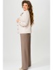 Брючный костюм артикул: 4021 бежево-коричневый от FITA - вид 2