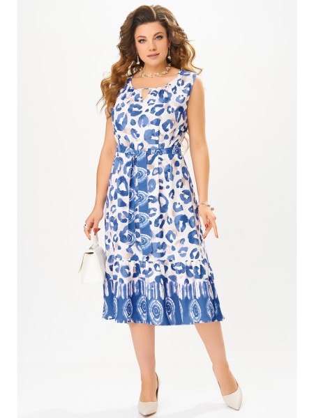 5041 бежево-синий