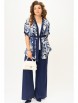 Брючный костюм артикул: 4081 сине-бежевый от FITA - вид 8