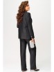 Брючный костюм артикул: 3144 черный от FITA - вид 2
