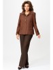 Брючный костюм артикул: 3131 терракот+коричневый от FITA - вид 9