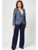 Брючный костюм артикул: 4056 бежево-синий от FITA - вид 8