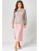 Плательный костюм артикул: 3223 розово-дымчатый от FITA - вид 8