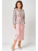 Плательный костюм артикул: 3223 розово-дымчатый от FITA - вид 10