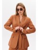 Брючный костюм артикул: 2041-2 терракот от AmberaStyle - вид 3