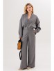 Брючный костюм артикул: 2119 серый от AmberaStyle - вид 4