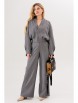 Брючный костюм артикул: 2119 серый от AmberaStyle - вид 5