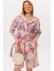 Костюм с шортами артикул: 2022Р розовый от AmberaStyle - вид 3