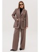 Брючный костюм артикул: 2143 шоколад от AmberaStyle - вид 4
