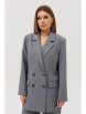 Брючный костюм артикул: 2136-1 серый от AmberaStyle - вид 3