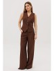 Брючный костюм артикул: 3018-1 шоколад от AmberaStyle - вид 4