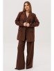 Брючный костюм артикул: 3018-1 шоколад от AmberaStyle - вид 6