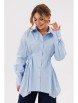 Блузка артикул: 1127 голубой от AmberaStyle - вид 3