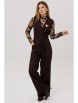 Брючный костюм артикул: 2148 шоколад от AmberaStyle - вид 4