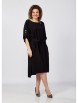 Платье артикул: М-320 черный от ЗигзагСтиль - вид 1