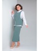 Брючный костюм артикул: 468 бирюзовая мята от ЗигзагСтиль - вид 5