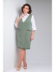 Плательный костюм артикул: 510 светло-зеленый от ЗигзагСтиль - вид 1