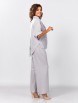 Брючный костюм артикул: М-559 жемчужный от ЗигзагСтиль - вид 2