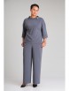 Брючный костюм артикул: М-482 серый от ЗигзагСтиль - вид 6