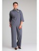 Брючный костюм артикул: М-482 серый от ЗигзагСтиль - вид 9