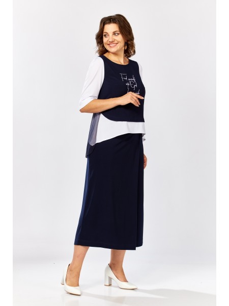 М-429 синий+белый