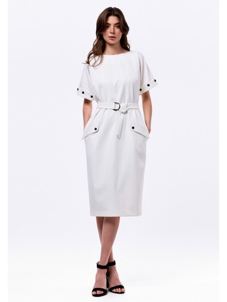 1072 молочный в полоску