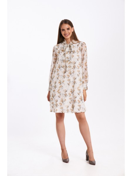 1059.1 белый/принт цветы