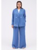 Брючный костюм артикул: 8032.2 голубой от KaVaRi - вид 1