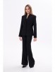 Брючный костюм артикул: 8045 черный от KaVaRi - вид 1