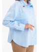 Блузка артикул: 4019 голубой от KaVaRi - вид 4