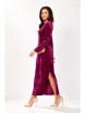 Нарядное платье артикул: 5319/1 брусничный жатка от GIZART - вид 7