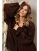 Блузка артикул: 15410 шоколадный от GIZART - вид 3