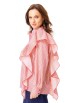 Блузка артикул: 15317/1 бело-красный от GIZART - вид 2