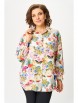 Блузка артикул: 2160 бабочки от Светлана-Стиль - вид 3