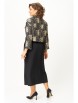 Плательный костюм артикул: 2181 черный+рыжий от Светлана-Стиль - вид 7