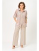 Брючный костюм артикул: 2119 бежевый от Светлана-Стиль - вид 1