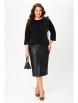 Юбочный костюм артикул: M-1305 черный от Карина Делюкс - вид 4
