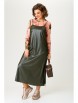 Плательный костюм артикул: М-1315 зеленый от Карина Делюкс - вид 6