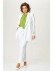 Брючный костюм артикул: М-1338 белый от Карина Делюкс - вид 1