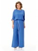 Брючный костюм артикул: M-1320 голубой от Карина Делюкс - вид 4
