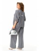 Брючный костюм артикул: М-1368 серый от Карина Делюкс - вид 4