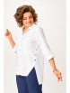 Блузка артикул: 848.2 белый от Swallow - вид 5
