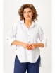Блузка артикул: 848.2 белый от Swallow - вид 6