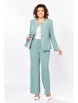 Брючный костюм артикул: 868.1 «пыльная мята» от Swallow - вид 11