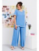 Брючный костюм артикул: 2-2671 голубой от Romanovich Style - вид 5