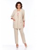 Брючный костюм артикул: М-372 бежевый от Тэнси - вид 7