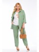 Брючный костюм артикул: М-395 олива от Тэнси - вид 1