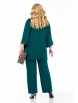 Брючный костюм артикул: М-401 тёмная бирюза от Тэнси - вид 2