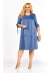 Нарядное платье артикул: М-399 голубой от Тэнси - вид 1
